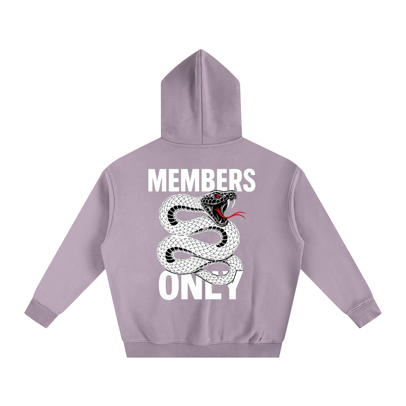 “MEMBERS ONLY” LAUNCH Oversize Fleeced Hoodie