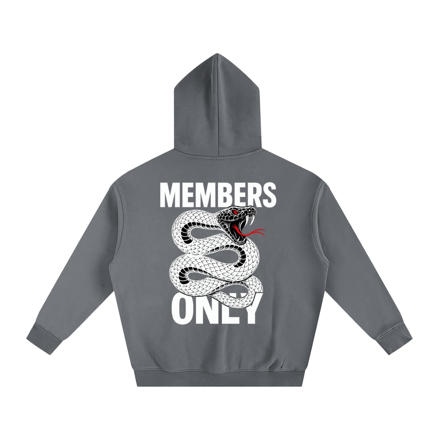 “MEMBERS ONLY” LAUNCH Oversize Fleeced Hoodie
