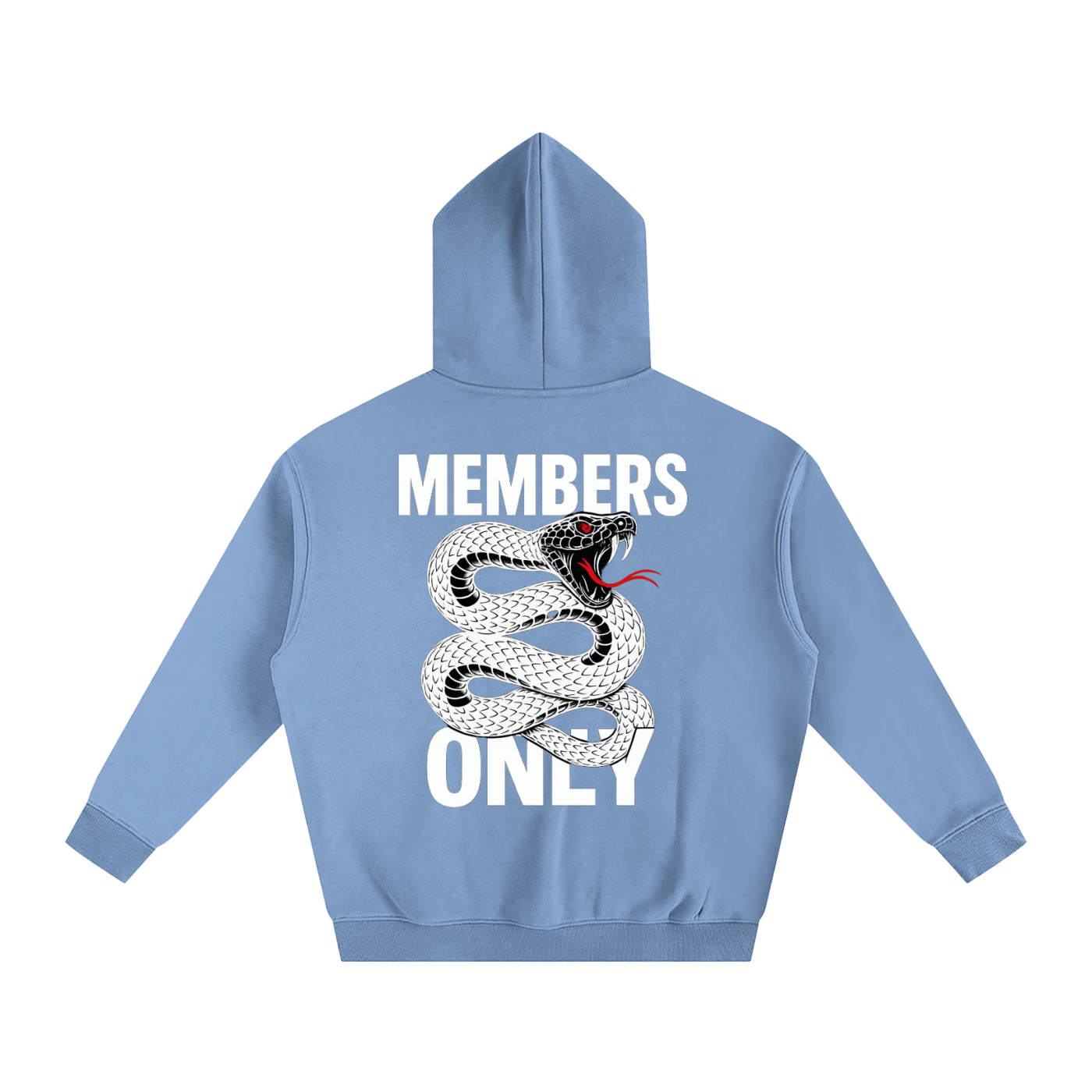 “MEMBERS ONLY” LAUNCH Oversize Fleeced Hoodie