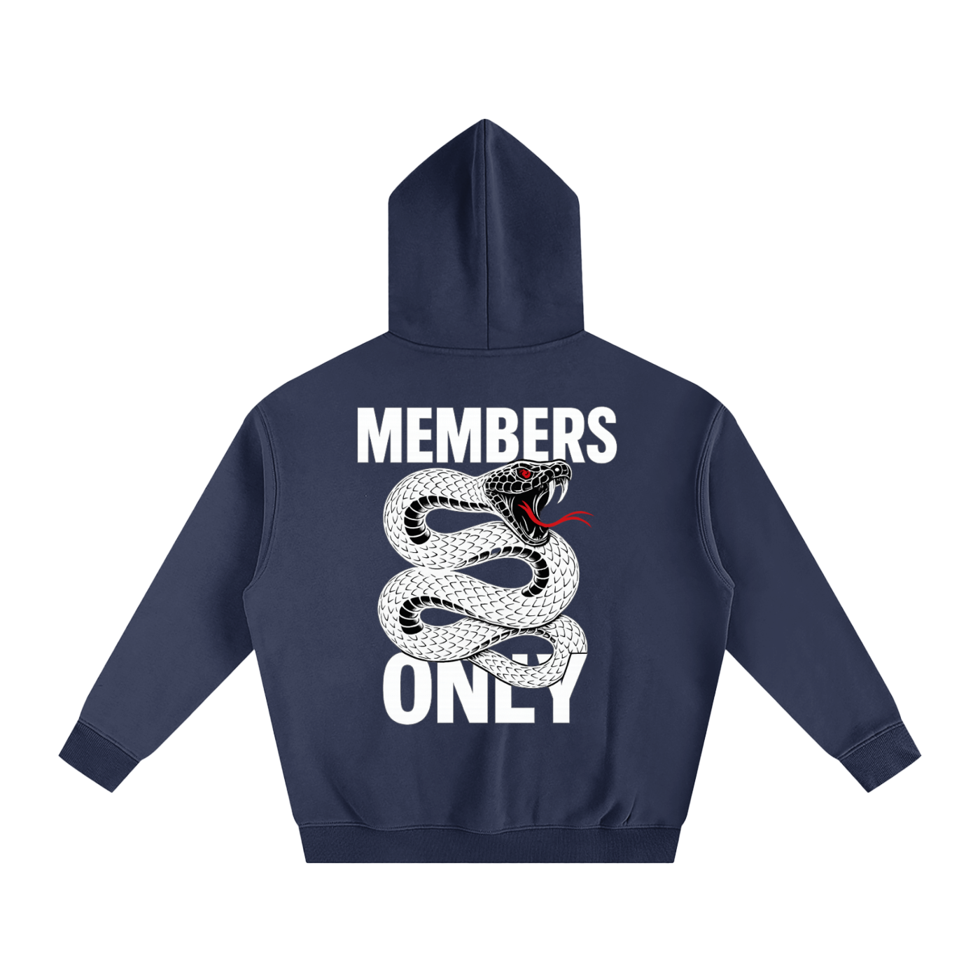 “MEMBERS ONLY” LAUNCH Oversize Fleeced Hoodie