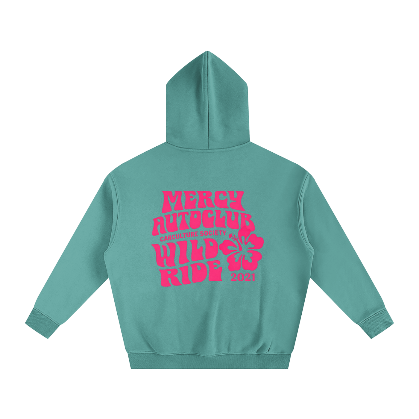 “Wild Ride” SPRING Oversize Fleeced Hoodie