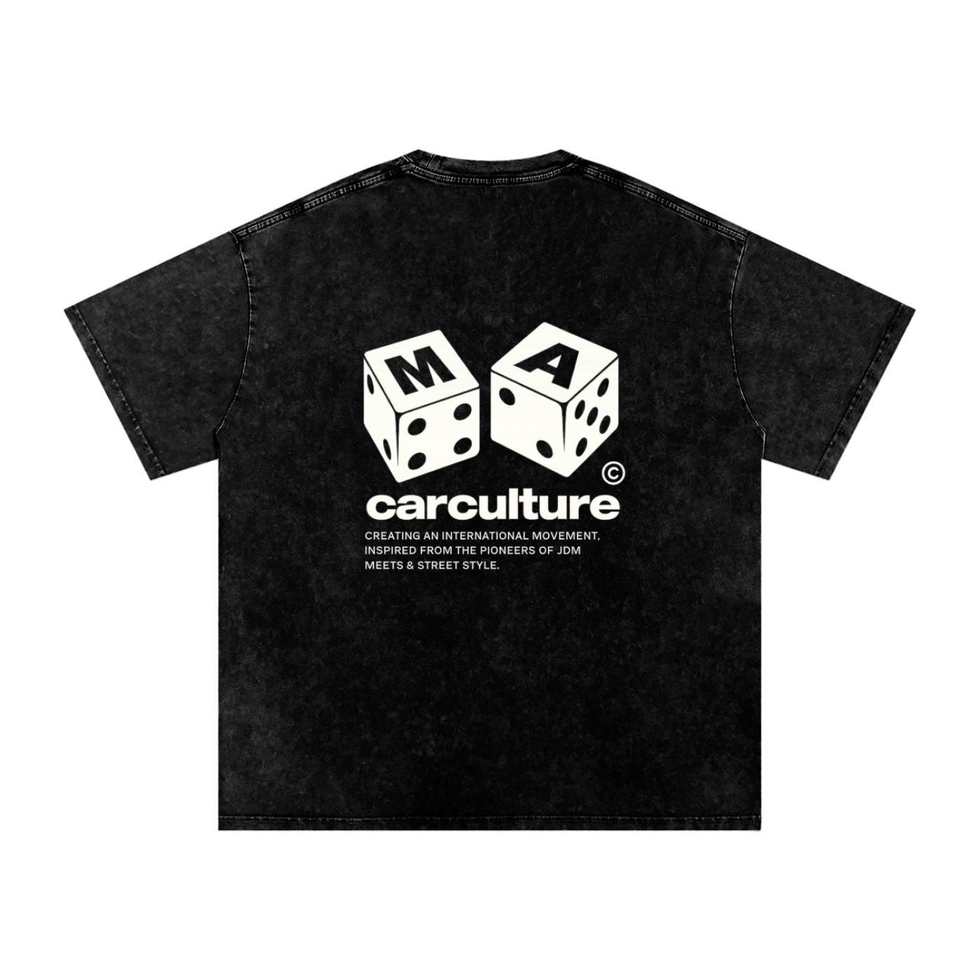 "carculture" Oversized Cotton T-Shirt