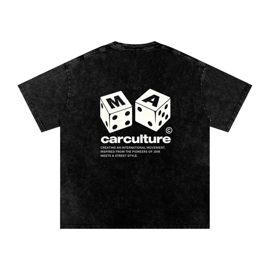"carculture" Oversized Cotton T-Shirt