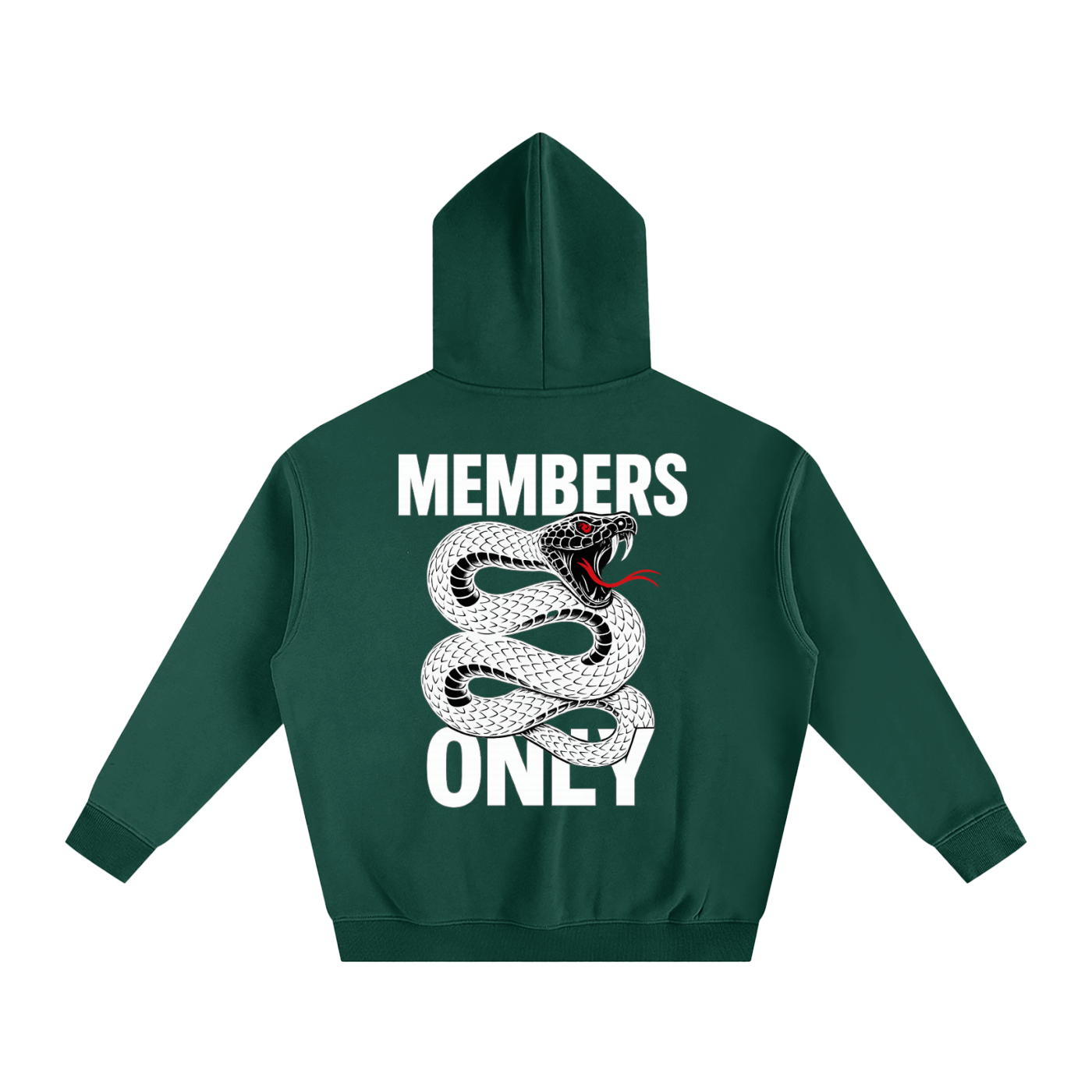 “MEMBERS ONLY” LAUNCH Oversize Fleeced Hoodie