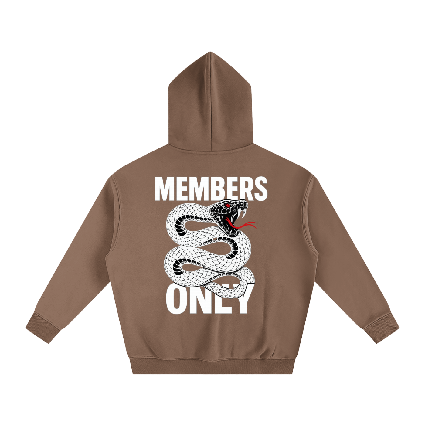 “MEMBERS ONLY” LAUNCH Oversize Fleeced Hoodie