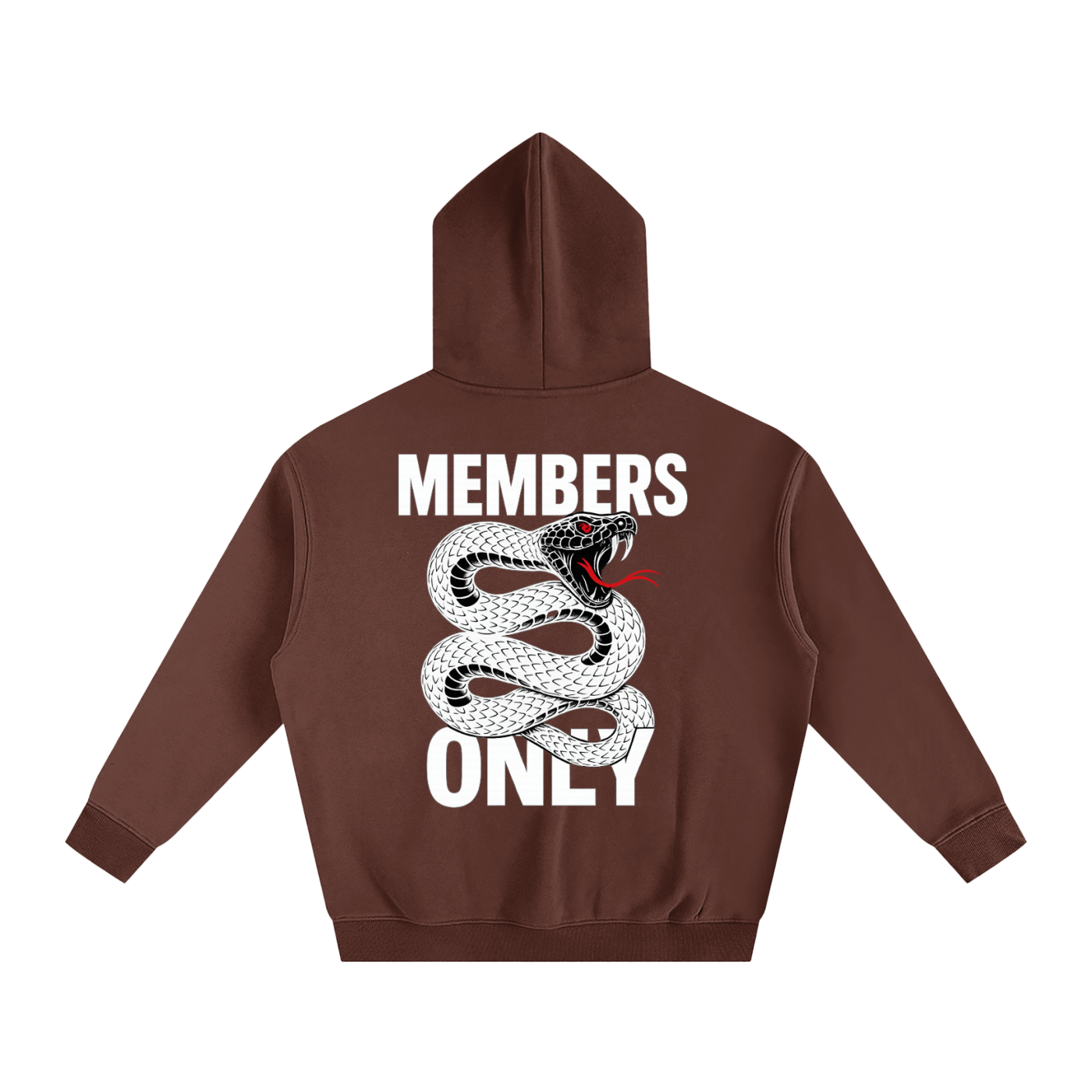 “MEMBERS ONLY” LAUNCH Oversize Fleeced Hoodie