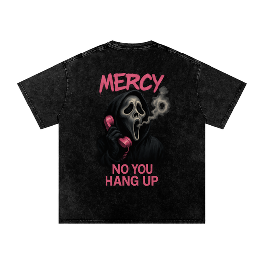 “NO U HANG UP” Washed Oversized Tee