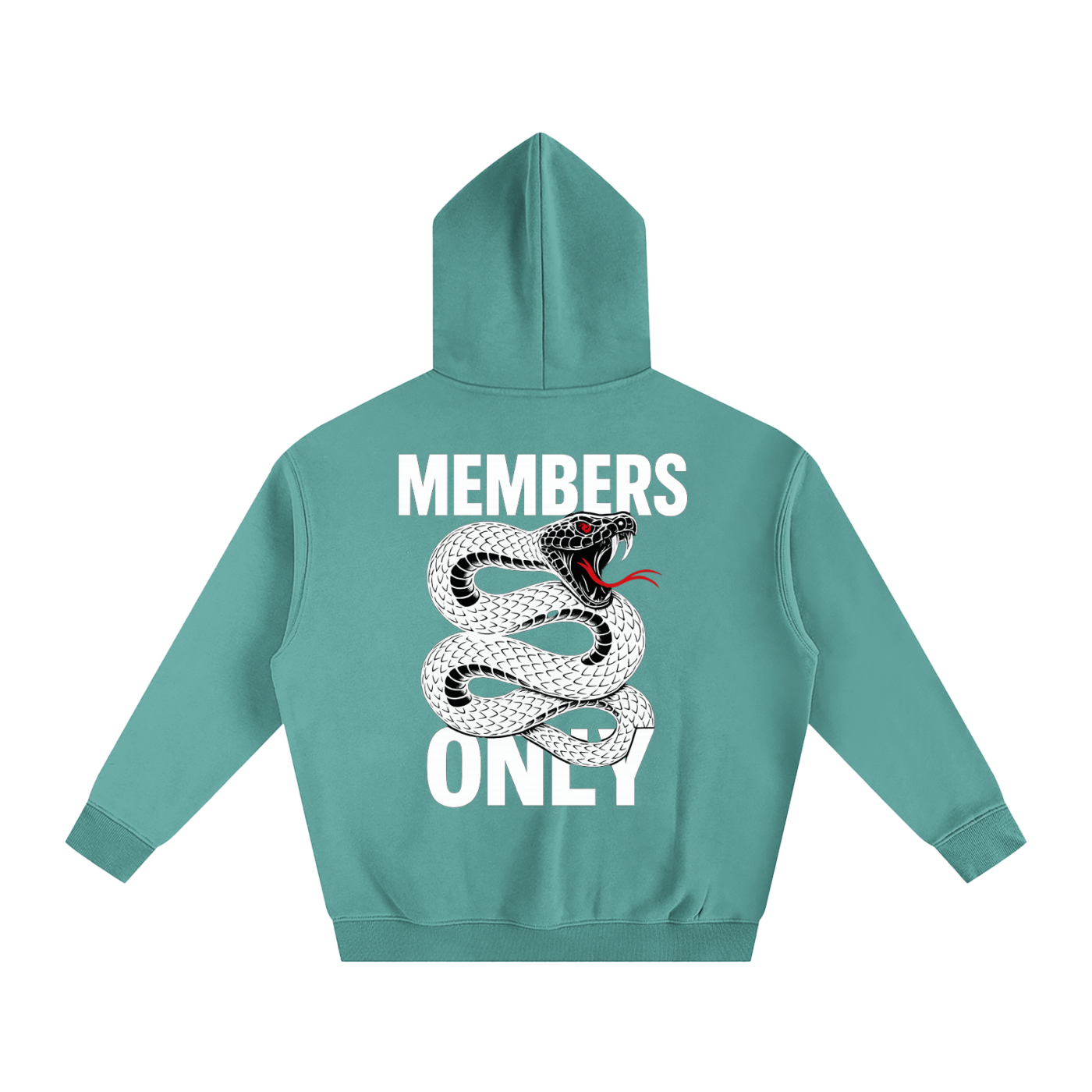 “MEMBERS ONLY” LAUNCH Oversize Fleeced Hoodie