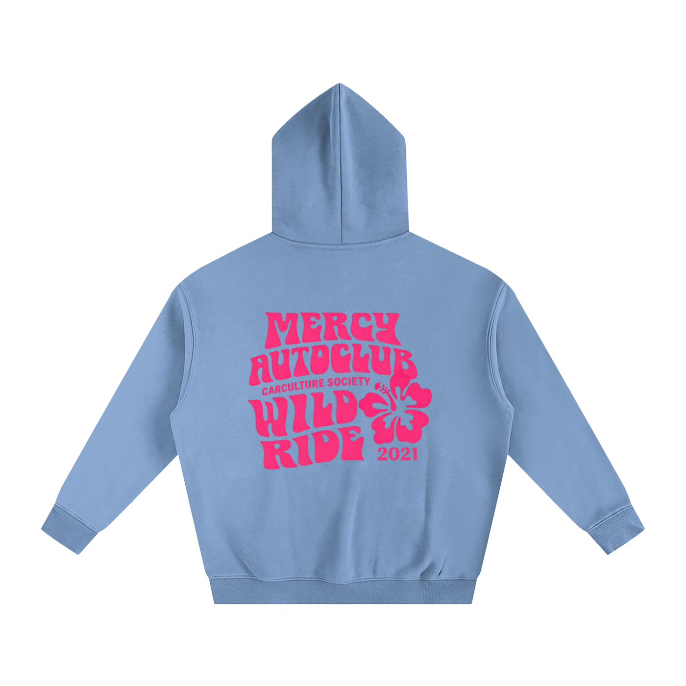 “Wild Ride” SPRING Oversize Fleeced Hoodie