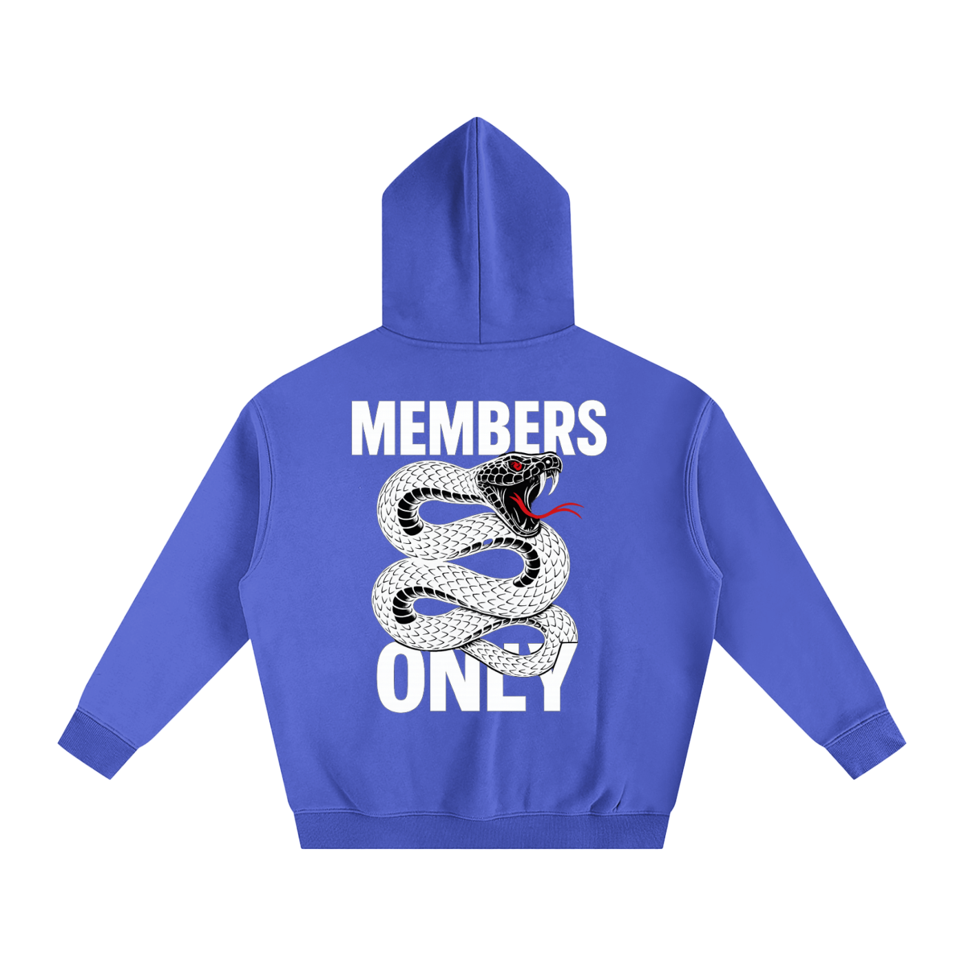 “MEMBERS ONLY” LAUNCH Oversize Fleeced Hoodie