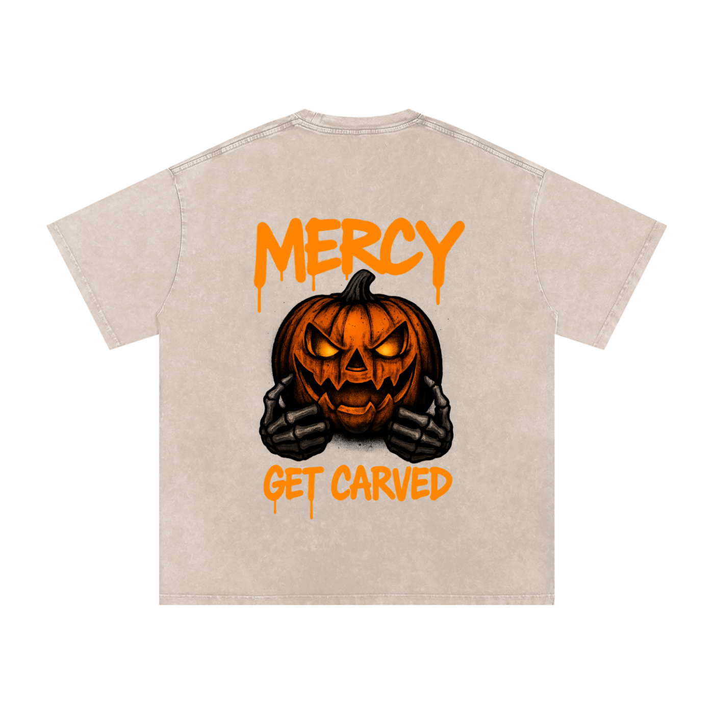 “GET CARVED” Washed Oversized Tee